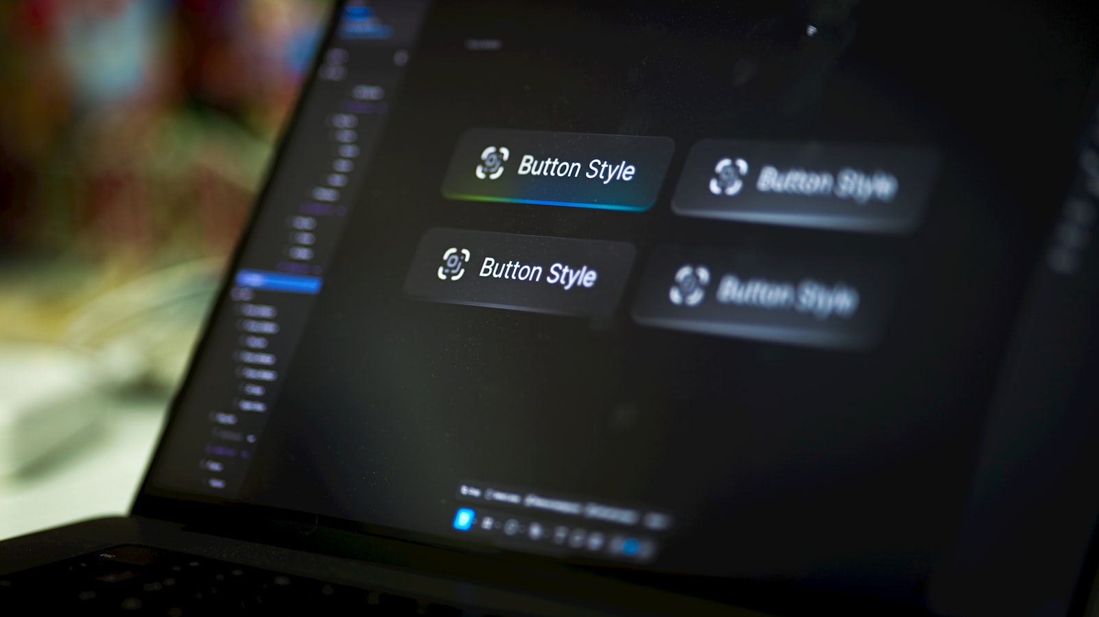 業務システムのUIデザインを確認するイメージ